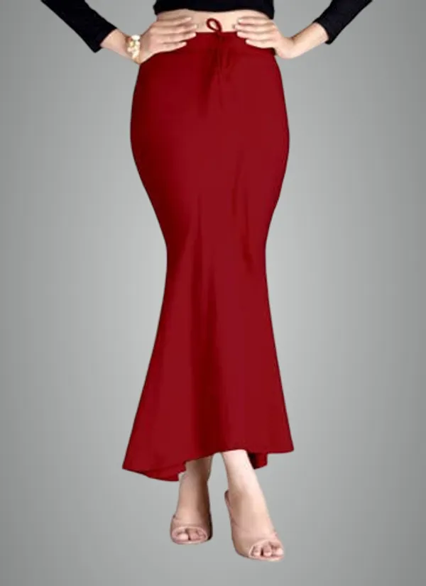 Alyne_Saree_Shapewear_Petticoat_For_Women,_Women'S_Blended_Saree_Shapewear_Maroon