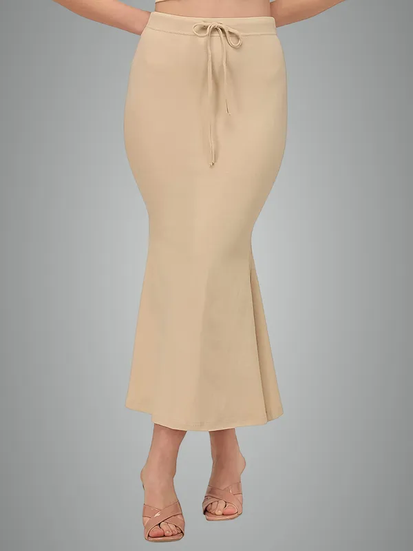 Alyne_Saree_Shapewear_Petticoat_For_Women,_Women'S_Blended_Saree_Shapewear_Beige