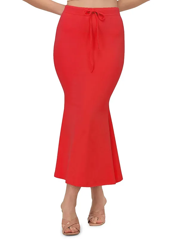 Alyne_Saree_Shapewear_Petticoat_For_Women,_Women'S_Blended_Saree_Shapewear_Red
