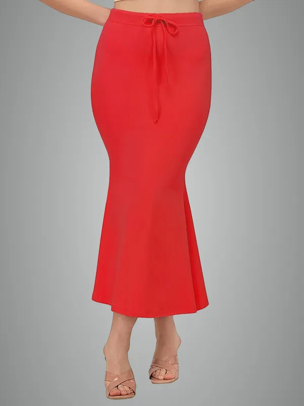 Alyne_Saree_Shapewear_Petticoat_For_Women,_Women'S_Blended_Saree_Shapewear_Red