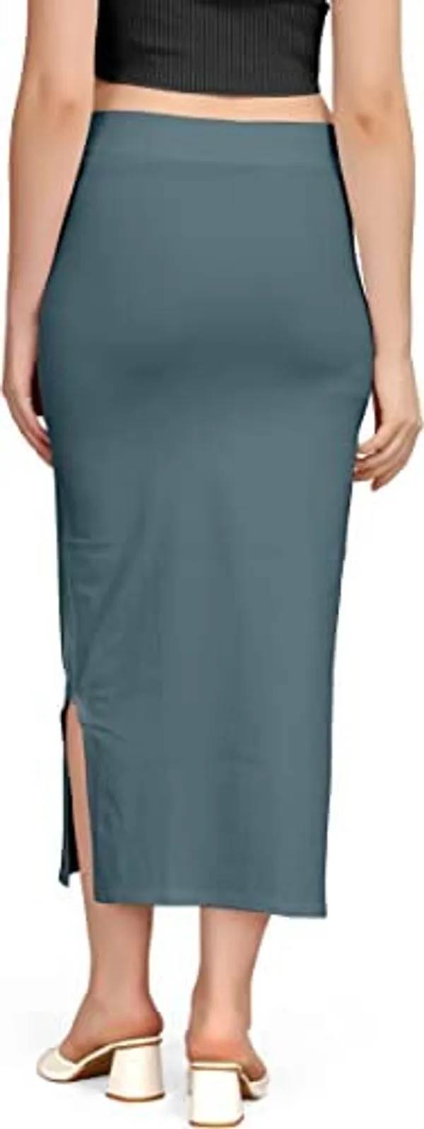 Alyne_Blended_Saree_Shapewear_Petticoat_For_Women,_Women'S_Blended_Saree_Shapewear_Slitcut_Grey