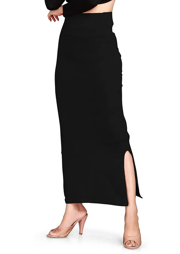 Alyne_Women'S_Saree_Shapewear_Petticoat_-_Blended_Full-Elastic_Comfort_For_Perfect_Saree_Draping_For_Women._Black