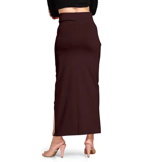 Alyne_Women'S_Saree_Shapewear_Petticoat_-_Blended_Full-Elastic_Comfort_For_Perfect_Saree_Draping_For_Women._Brown