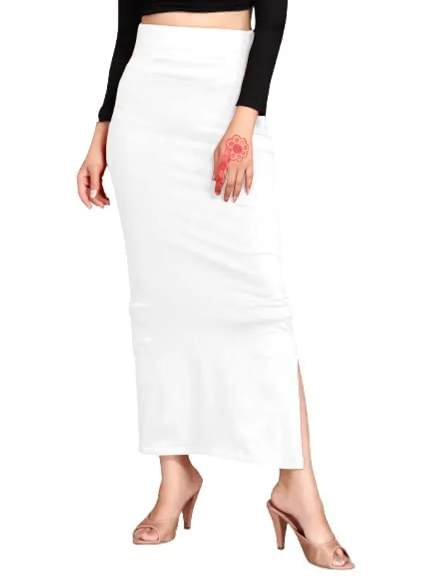 Alyne_Women'S_Saree_Shapewear_Petticoat_-_Blended_Full-Elastic_Comfort_For_Perfect_Saree_Draping_For_Women._White