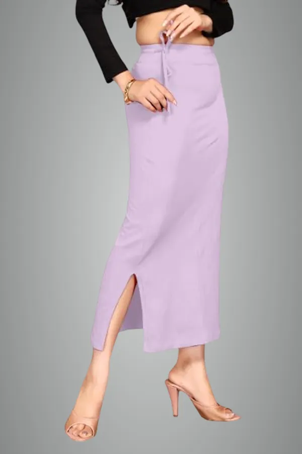 Alyne_Blended_Saree_Shapewear_Petticoat_For_Women,_Women'S_Blended_Fullelastic_With_Drawstring_Saree_Shapewear,_Skirts_For_Women,Shape_Wear_Dress_For_Saree_Lavender
