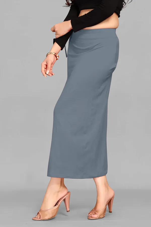 Alyne_Blended_Saree_Shapewear_Petticoat_For_Women,_Women'S_Blended_Fullelastic_With_Drawstring_Saree_Shapewear,_Skirts_For_Women,Shape_Wear_Dress_For_Saree_Grey