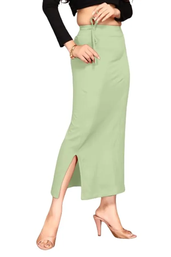Alyne_Blended_Saree_Shapewear_Petticoat_For_Women,_Women'S_Blended_Fullelastic_With_Drawstring_Saree_Shapewear,_Skirts_For_Women,Shape_Wear_Dress_For_Saree_Pista