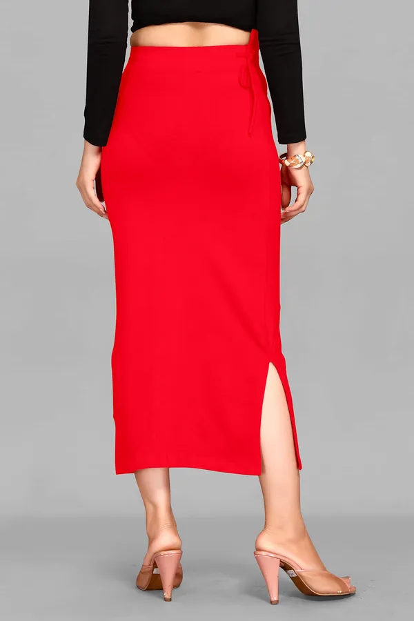 Alyne_Blended_Saree_Shapewear_Petticoat_For_Women,_Women'S_Blended_Fullelastic_With_Drawstring_Saree_Shapewear,_Skirts_For_Women,Shape_Wear_Dress_For_Saree_Red
