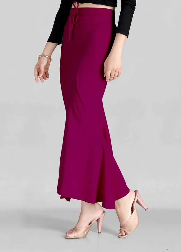 Alyne_Women'S_Saree_Shapewear_Petticoat,_Women'S_Saree_Shapewear_Petticoat_For_Comfortable_Draping_For_Women_Wine