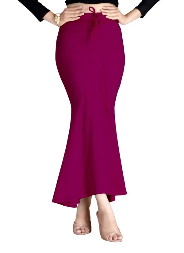 Alyne_Women'S_Saree_Shapewear_Petticoat,_Women'S_Saree_Shapewear_Petticoat_For_Comfortable_Draping_For_Women_Wine