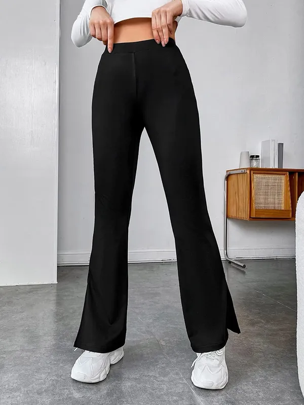 Alyne_Women'S_Trouser_Pants_For_Women_Stretchy_Straight_Leg_With_Lower_Sidecut_And_Elastic_Waist_Regular_Fit_Trouser_Pant_For_Regular_(Xl,_Black)