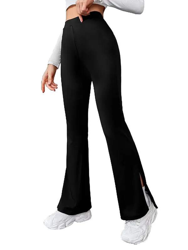 Alyne_Women'S_Trouser_Pants_For_Women_Stretchy_Straight_Leg_With_Lower_Sidecut_And_Elastic_Waist_Regular_Fit_Trouser_Pant_For_Regular_(Xl,_Black)
