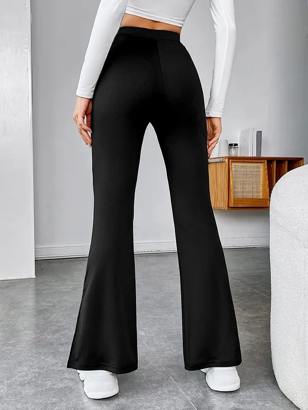 Alyne_Women'S_Trouser_Pants_For_Women_Stretchy_Straight_Leg_With_Lower_Sidecut_And_Elastic_Waist_Regular_Fit_Trouser_Pant_For_Regular_(Xl,_Black)