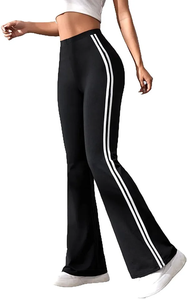 Alyne_Women'S_Trouser_Pants_For_Women_Stretchy_Straight_Leg_Elastic_Waist/Regular_Fit_Trouser_Pant_For_Regular_Casual_Wear_(Xl,_Black)