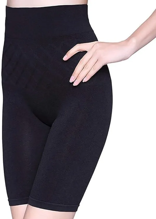 Alyne_Women'S_Tummy_Tucker_High_Waist_Shapewear_Thigh_Slimmer_For_Women_(Free-Size)_(Waist_Size_Fits_:_32_To_38_Inch)_(Black)