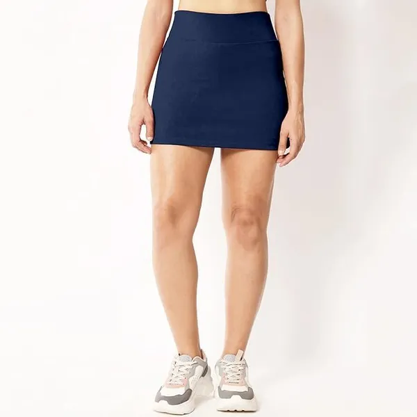 Alyne_Skirt_With_Shorts_For_Women'S_&_Girl'S_Solid_High_Waist_Flared_Skater_Short_Mini_Skirt_(Xs,_Navy)