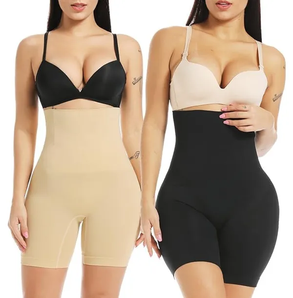 Alyne_High_Waisted_Body_Shaper_Shorts_Shapewear_For_Women_Tummy_Control_Thigh_Slimming_Technology_(Free_Size_:_M/L/Xl/Xxl)_(Size_:_32_To_40_Inch)_(Beige-Black,_One_Size)