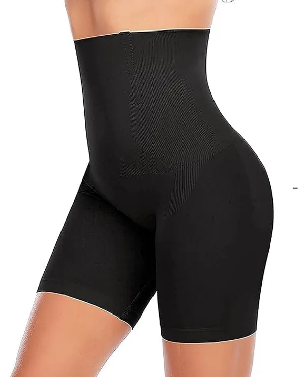 Alyne_Women'S_Tummy_Tucker_High_Waist_Shapewear_Thigh_Slimmer_For_Women_(Free-Size)_(Waist_Size_Fits_:_32_To_38_Inch)_(Black,_One_Size)