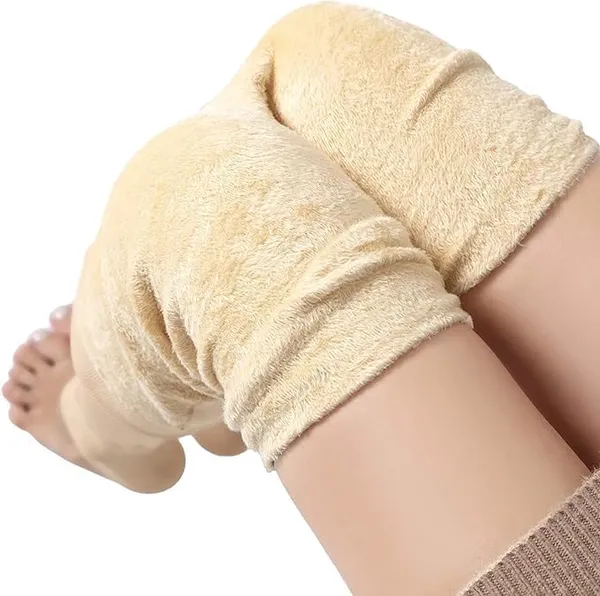 Alyne_Winter_Warm_Thermal_Fleece_Lined_Thick_Tights_Women_Slim_Fit_High_Rise_Leggings_Warm_Pants_Waist_(Size_:_26_To_34_Inch_Stretchable)_(Beige-Ankle)