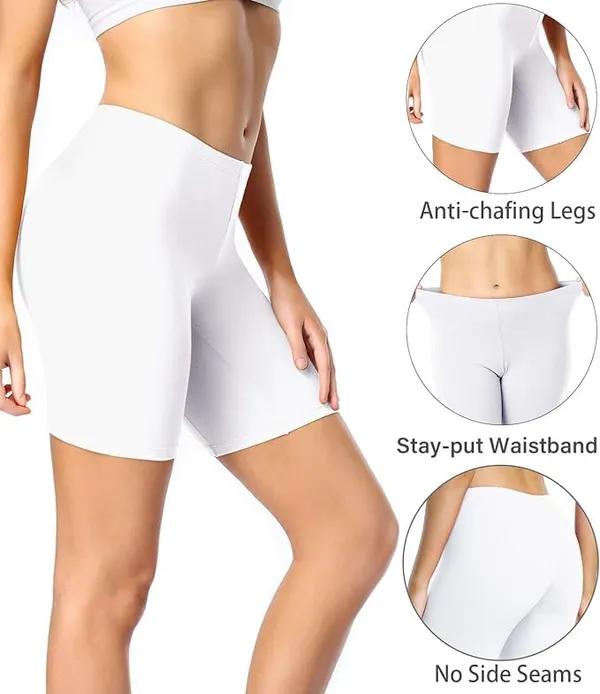 Alyne_Women'S_High_Coverage_Mid-Waist_Undershort_With_Super_Combed_Cotton_Elastane_Stretch_With_Concealed_Waistband_White