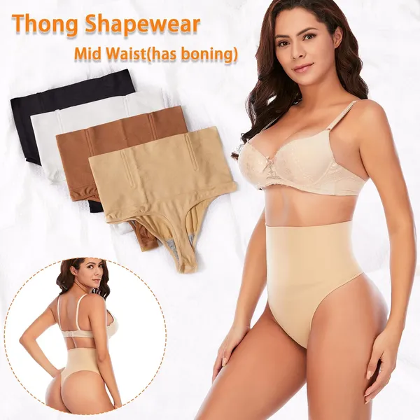 Alyne_Women_S_Thong_Shapewear_With_Anti-Rolling_Strip,_High_Waist_Tummy_Control,_Butt_Lifting_Body_Shaper_Girdle_Briefs_For_Women,_Waist_Slimming_Shaping_Panties