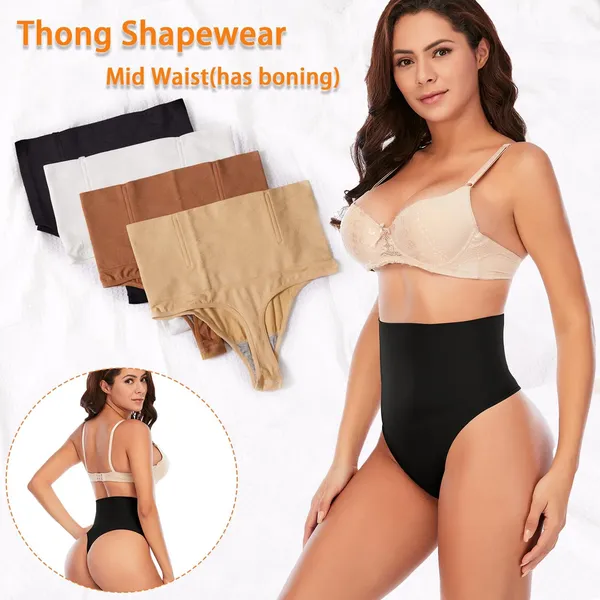 Alyne_Women_S_Thong_Shapewear_With_Anti-Rolling_Strip,_High_Waist_Tummy_Control,_Butt_Lifting_Body_Shaper_Girdle_Briefs_For_Women,_Waist_Slimming_Shaping_Panties