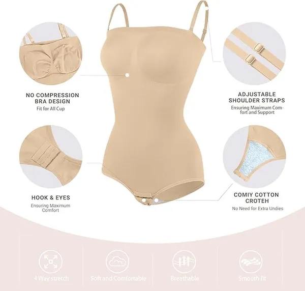 Alyne_Strapless_Shapewear_Bodysuit_For_Women_|_Tummy_Control_Full_Body_Shapers_|_Seamless_Snatched_Bodysuit_For_Under_Dresses