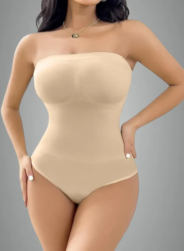 Alyne_Strapless_Shapewear_Bodysuit_For_Women_|_Tummy_Control_Full_Body_Shapers_|_Seamless_Snatched_Bodysuit_For_Under_Dresses
