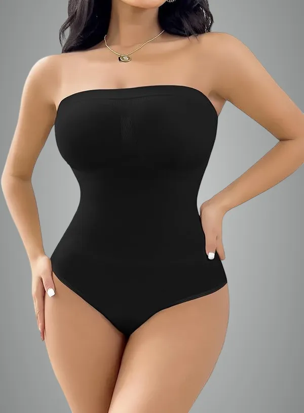 Alyne_Strapless_Shapewear_Bodysuit_For_Women_|_Tummy_Control_Full_Body_Shapers_|_Seamless_Snatched_Bodysuit_For_Under_Dresses