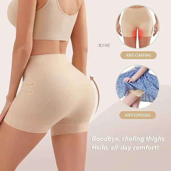 Alyne_Seamless_Shaping_Boyshorts_Panties_For_Women_-_Slip_Shorts_Under_Dress_With_Control_&_Comfortable_Under_Shorts_Beige