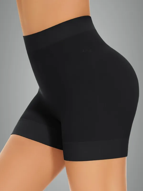 Alyne_Seamless_Shaping_Boyshorts_Panties_For_Women_-_Slip_Shorts_Under_Dress_With_Control_&_Comfortable_Under_Shorts_Black