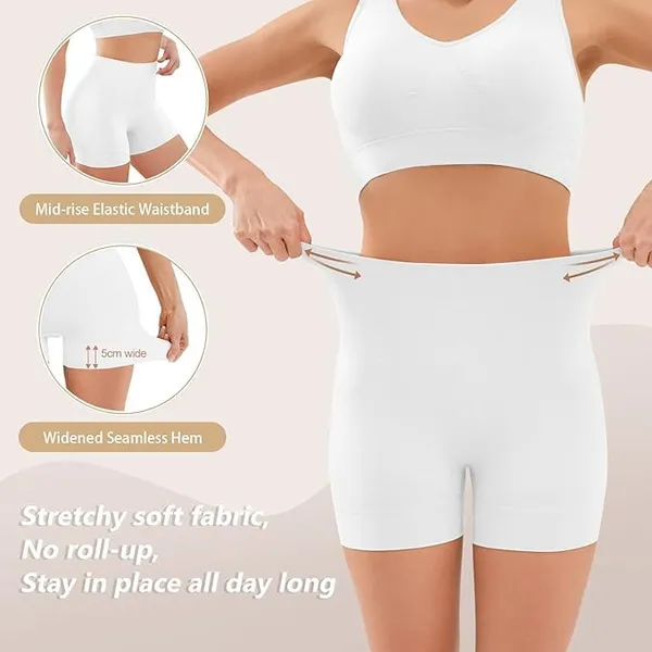 Alyne_Seamless_Shaping_Boyshorts_Panties_For_Women_-_Slip_Shorts_Under_Dress_With_Control_&_Comfortable_Under_Shorts_White