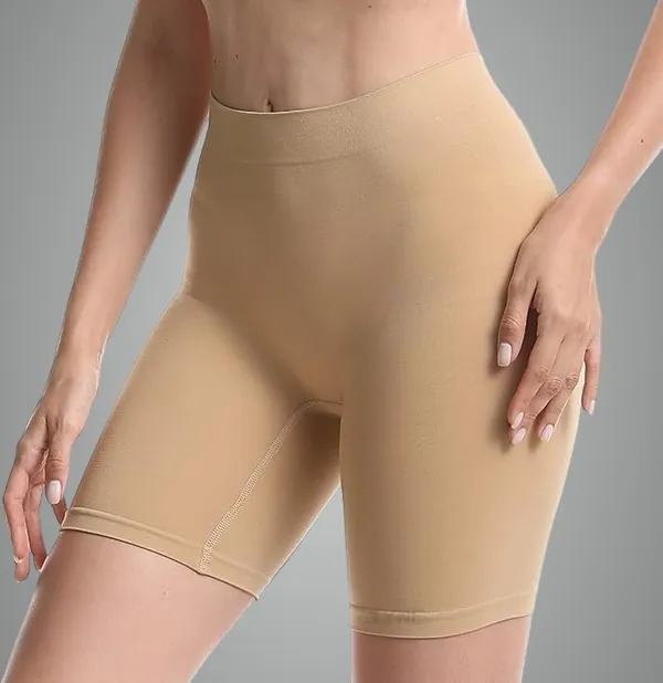 Alyne_Seamless_Shaping_Short_For_Women_-_Tummy_Control_Slip_Shorts_Under_Dress_Shapewear,_Smooth_Workout_&_Yoga_Shorts_Beige