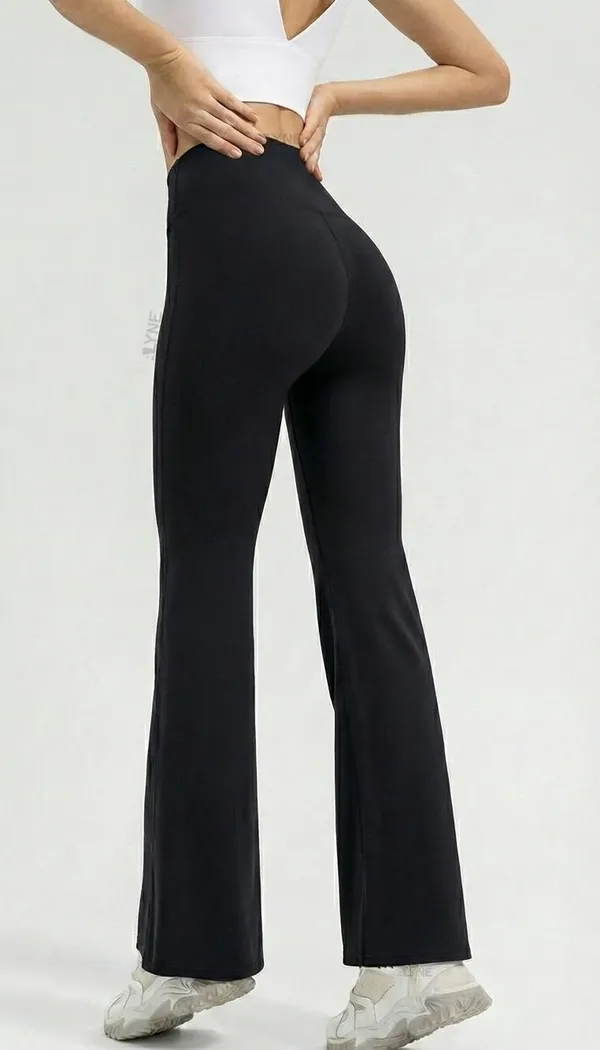 Alyne_Women_S_High-Waist_Flare_Yoga_Leggings_Bootcut_Workout_Pants_With_Slimming_Design,_Tummy_Control_High_Waisted_Flared_Leggings_Pants_Black