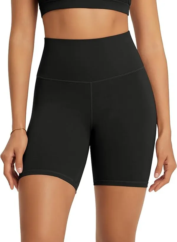 Alyne_Yoga_Women'S_High_Waist_Shorts_Buttery_Soft,_Naked_Feeling_Yoga_&_Workout_Shorts_Black