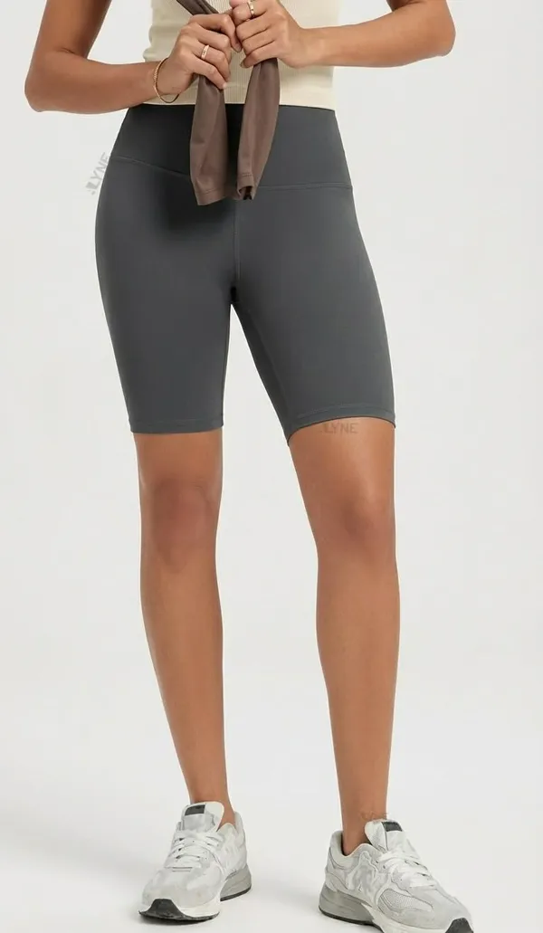 Alyne_Yoga_Women'S_High_Waist_Shorts_Buttery_Soft,_Naked_Feeling_Yoga_&_Workout_Shorts_Grey