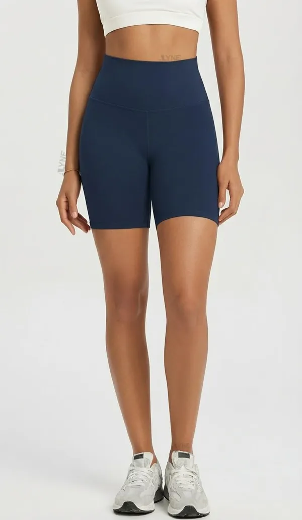 Alyne_Yoga_Women'S_High_Waist_Shorts_Buttery_Soft,_Naked_Feeling_Yoga_&_Workout_Shorts_Navy