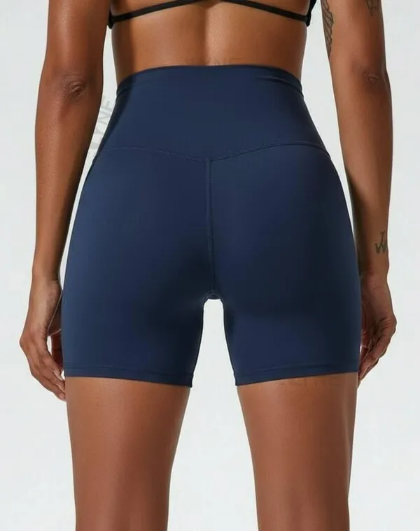 Alyne_Yoga_Women'S_High_Waist_No_Front_Seam_Shorts_Buttery_Soft,_Naked_Feeling_Yoga_&_Workout_Shorts_Navy