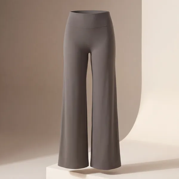 Alyne_Women_S_High-Waist_Flare_Yoga_Leggings_No_Front_Seam_Straight_Leggings_Workout_Pants_With_Tummy_Control_Slimming_Design_Brown