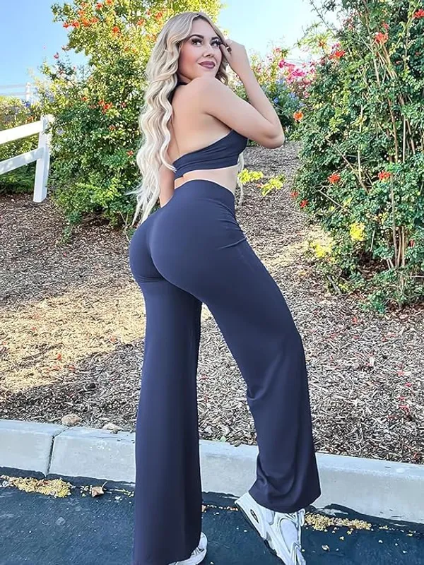 Alyne_Women_S_High-Waist_Flare_Yoga_Leggings_No_Front_Seam_Straight_Leggings_Workout_Pants_With_Tummy_Control_Slimming_Design_Navy