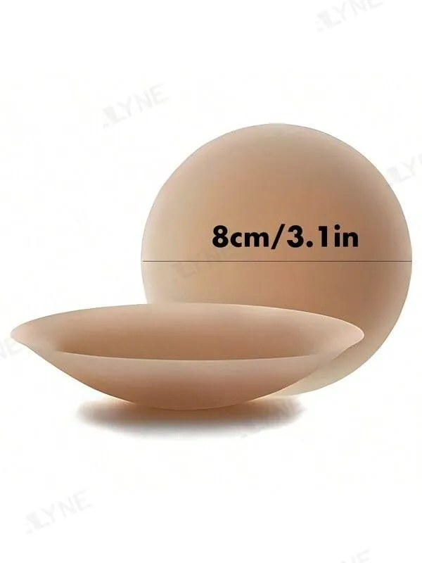 Alyne_Nipple_Covers_For_Women_-_Reusable_Silicone_Pasties_&_Invisible_Bra_Cups_With_Case,_Waterproof_Seamless_Adhesive_Sticky_Breast_Petals_(5Pair_-10_Pcs)_Caramel