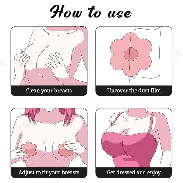 Alyne_Nipple_Covers_For_Women_-_Reusable_Silicone_Pasties,_Waterproof_&_Seamless_Adhesive_Breast_Petals,_Invisible_No-Show_Sticky_Bra,_Washable_&_Soft_(5Pair_-_10Pcs)