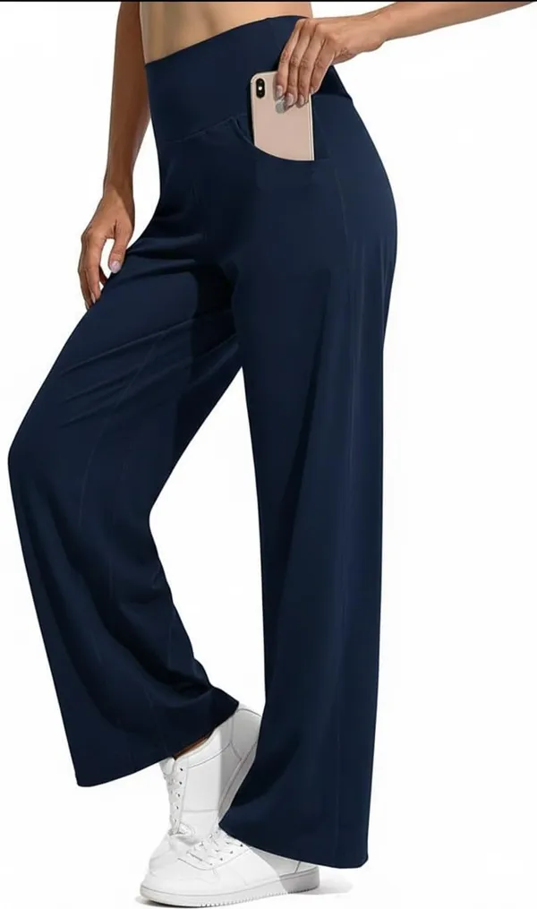 Alyne_Women_S_High-Waist_Flare_Yoga_Leggings_Straight_Leggings_With_Pockets_Workout_Pants_With_Tummy_Control_Slimming_Design_Navy