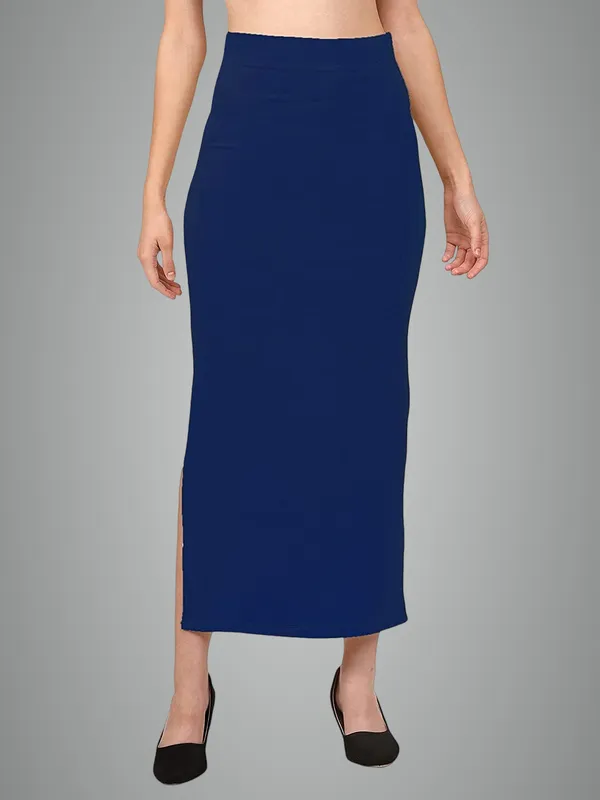 Alyne_Saree_Shapewear_Petticoat_For_Women,_Women'S_Blended_Fullelastic_Saree_Shapewear_Wtih_Slitcut_Navy