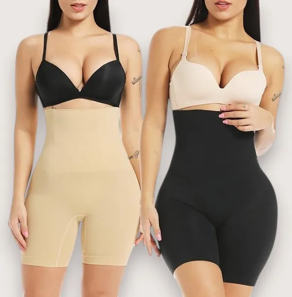 Alyne_High_Waisted_Body_Shaper_Shorts_Shapewear_For_Women_Tummy_Control_Thigh_Slimming_Technology_(Free_Size_:_M/L/Xl/Xxl)_(Size_:_32_To_40_Inch)_(Beige-Black,_One_Size)