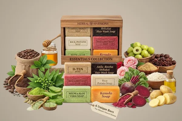Herbal_Harmony_Bath_Hair_Care_Soap_(Pack_of_6)