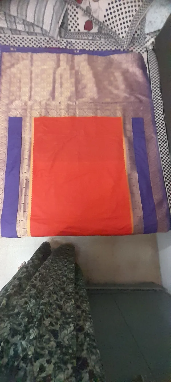 Purple_100%_Crepe_Saree_For_Women