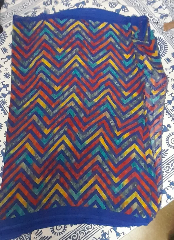 Multicolor_100%_Chiffon_Saree_For_Women