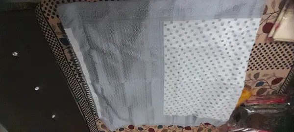 White_100%_Cotton_Saree_For_Women
