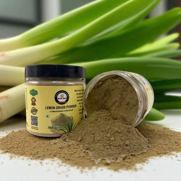 Nirogi_Jeevan_100%_Natural_Lemongrass_Powder_Make_150+Cup_of_Herbal_Tea,0_Preservatives_(200_g)